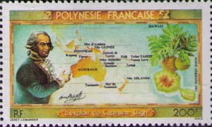 Bligh, Roud map and Breadfruit