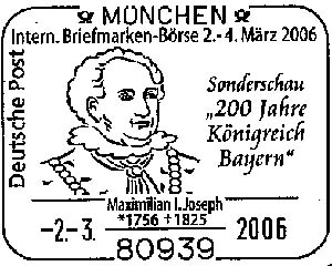 Munich. Maximilian I Joseph