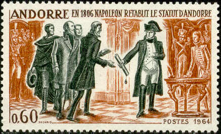 Napoleon reestablishes the Andorra Statute