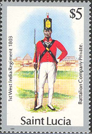 Private, 1st West India Regt, 1803