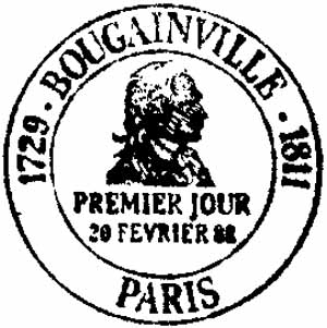 Paris. Louis Antoine de Bougainville