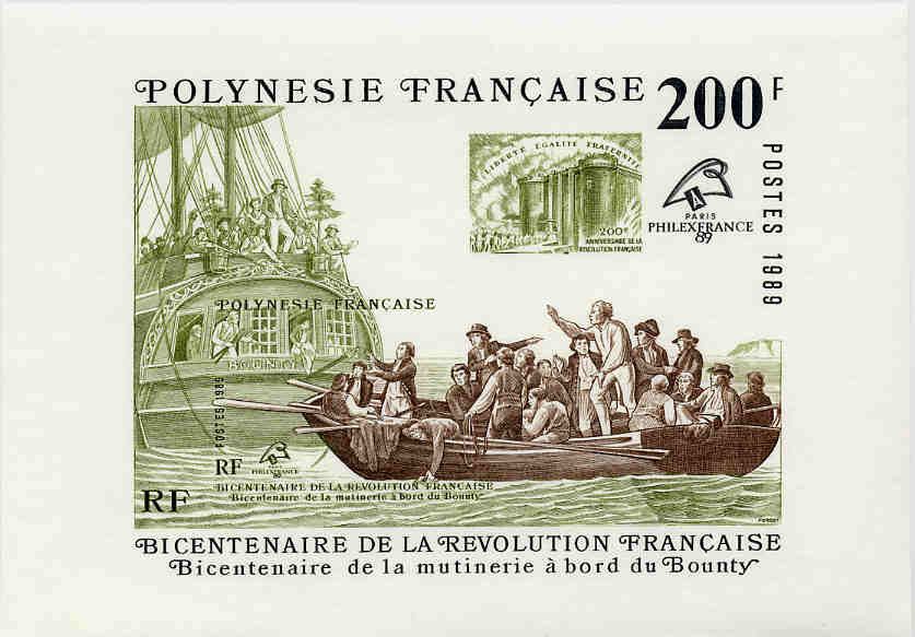 Storming the Bastille; mutiny on «Bounty»