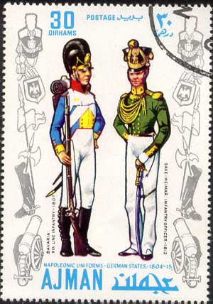 Uniform of Bavaria and Saxony-Weimar