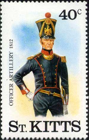 Officer, French Artillery, 1812