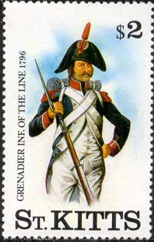 Grenadier of the Line, 1796