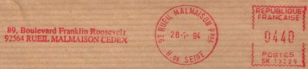 Malmaison, post office