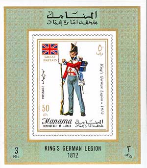 King's German Legion, 1812