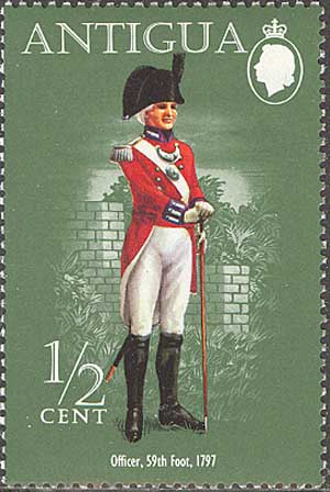 Officer, 59th Foot, 1797
