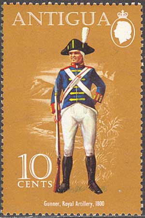 Gunner, Royal Artillery, 1800