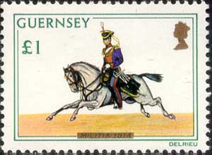 Royal Guernsey Cavalry, 1814