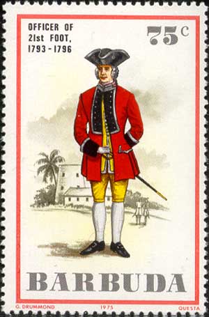 Officer of 21st Foot