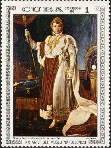 Napoleon in Coronation Regalia
