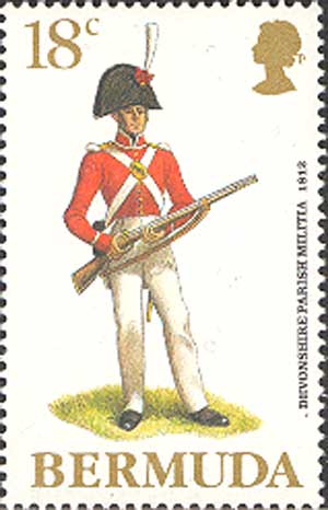 Devonshire Parish Militia, 1812