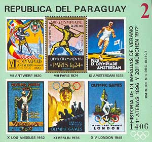Posters to Olympic games