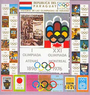 Posters to Olympic games