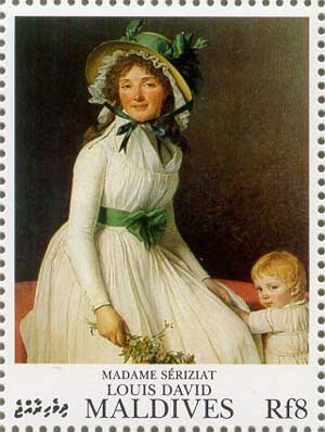 Madame Seriziat with son