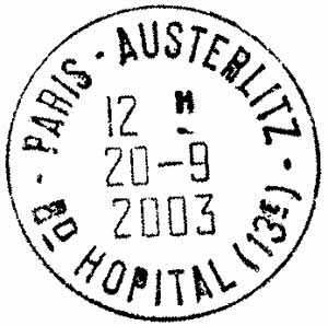 Paris, post office Austerlitz