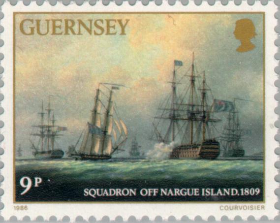 Scaudron off Nargue Island (HMS «Victory»)
