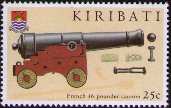 French 36 pounder cannon
