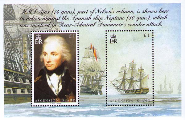 Admiral Lord Nelson and HMS «Ajax»