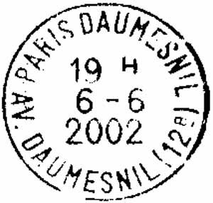 Paris, post office Daumesnil