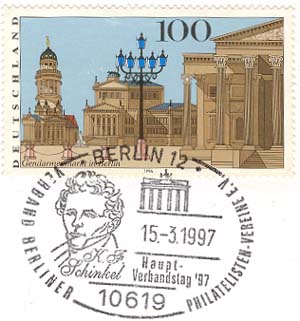 Berlin. K. F. Schinkel, Brandenburg Gate