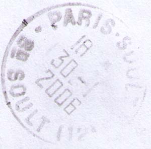 Paris, post office Soult on bd Soult