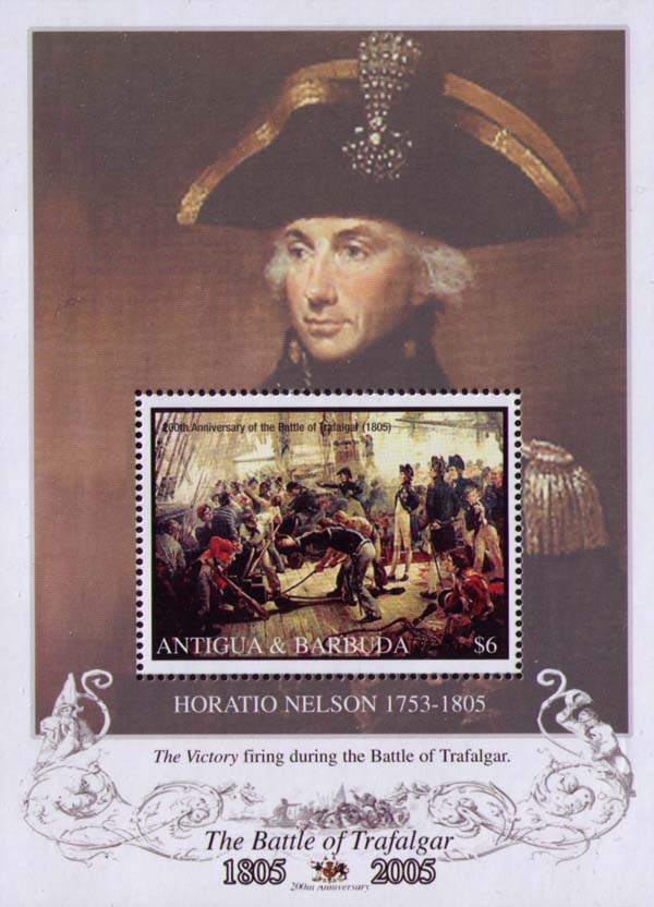The Hero of Trafalgar Nelson on Board the «Victory»