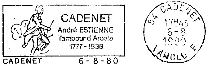 Cadenet. Andre Estienne