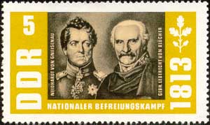 Generals von Gneisenau and von Blucher