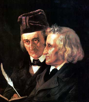 Grimm Jakob (1785–1863) and Grimm Wilhelm (1786–1859)