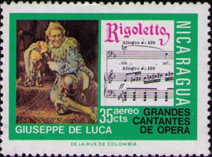 Giuseppe de Luca as Rigoletto