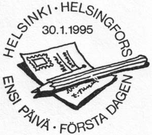 Helsinki. Pencil and Letter