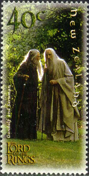Gandalf and Saruman