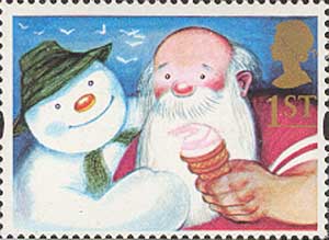 Snowman and Father Christmas