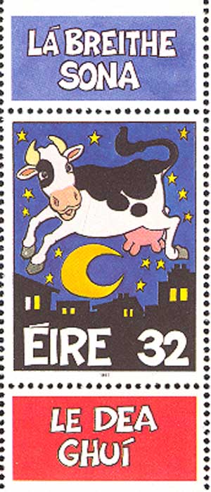 Cow jumping over Moon