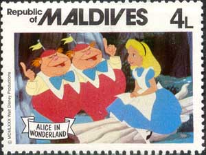 Alice, Tweedledum and Tweedledee
