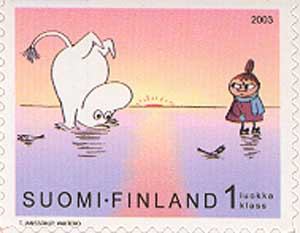 Moomin and Little My