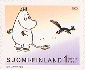 Moomin and Squirrel