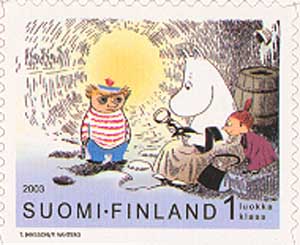 Moominmamma and Little My