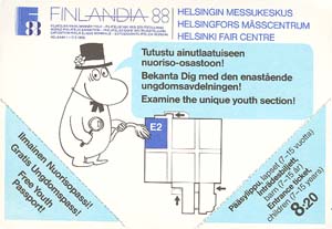 Moomins on «Finlandia'88»