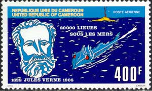 Jules Verne and submarine