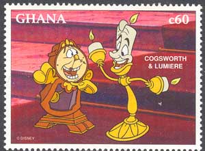 Cogsworth and Lumiere