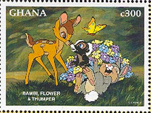 Bambi, Flower and Thumper
