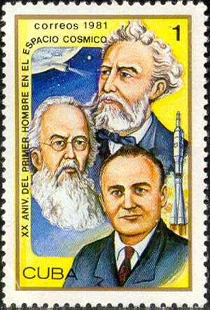 Jules Verne, Tsiolkovsky and Korolev