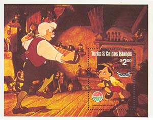 Gepetto and Pinocchio dancing