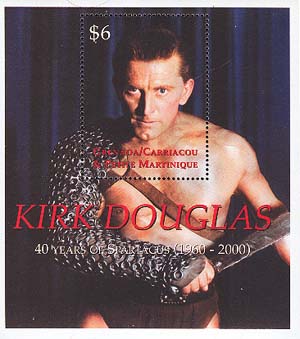 Kirk Douglas as Spartacus