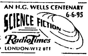 London, Radio Times. Science Fiction