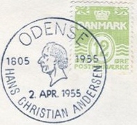 Odense. Andersen's Portrait