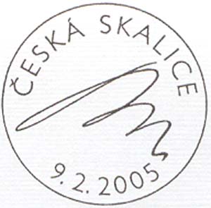 Ceska Skalice. Nemcova's Signature